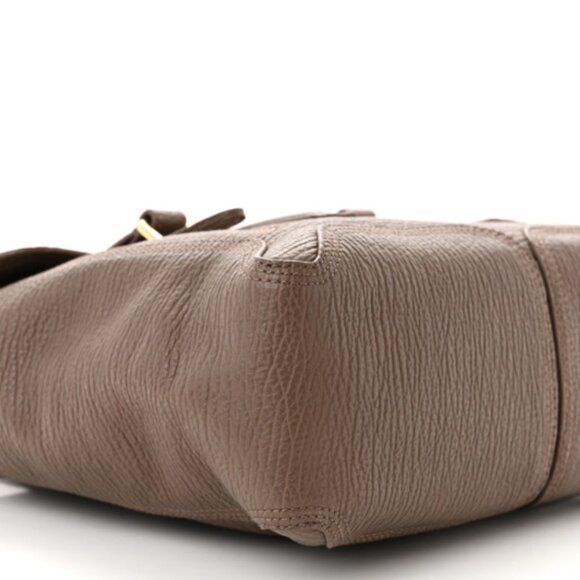 Authentic 3.1 PHILLIP LIM Textured Calfskin Medium Pashli Satchel in Taupe. - Picture 12 of 13